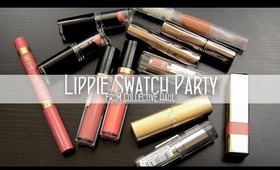 Lippie Swatch Party - from Collective Haul | FromBrainsToBeauty