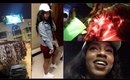 College Vlog #2| FREE DRINKS, SHOPPING, & FOOTBALL GAMES!!!!