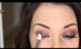 Purple Bronzed Eye look | Missy Lynn BH Cosmetics