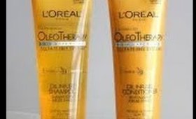 Product Review - Loreal Oleo Therapy Sulfate Free Shampoo and Conditioner