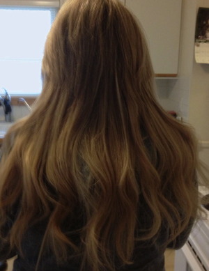 extensions and hair color by Christy Farabaugh  