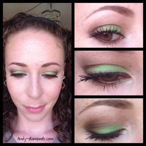 Face and eyes of the day using some of my favorite goodies of the moment :)
