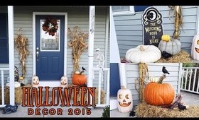 Halloween Decorating | Front Porch/Outside Decor Ideas | Charmaine Dulak