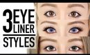 3 Eyeliner Styles Makeup Tutorial & Tips ♥ Wengie