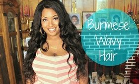 Burmese Wavy 1 Month Review| Valencia Rose Hair