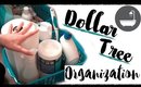 DOLLAR TREE BATHROOM ORGANIZATION! ORGANIZE WITH ME 2017!