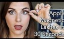 How to Apply Magnetic Lashes for Beginners | Bailey B.