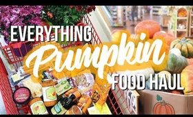 SHOP WITH ME : HUGE FALL GROCERY HAUL :  TRADER JOES PUMPKIN FOOD FAVORITES  2018 | SCCASTANEDA