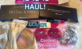 12-12-12 Haul BH Cosmetics, ElinPapi4Baby & Pro Extensions/ Winner!!!