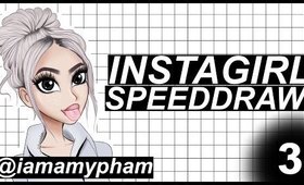 InstaGirl SpeedDraw #3 | @iamamypham