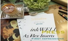 Inkwell Press A5 Flex Planner Inserts | First Impressions