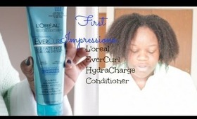 First Impression: L'oreal Hydracharge Conditioner