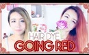 My Hair Adventure |Using a Rich Burgundy Red Hair Dye and Tutorial!