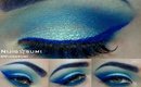 Wicked Wednesday: All Blue Everything Makeup + HOW TO MAKE COLORED MASCARA!