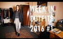 Week in Outfits 2016 #1 | sunbeamsjess