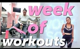 A FULL WEEK OF WORKOUTS!