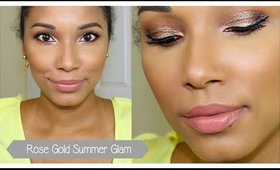 Rose Gold Summer Glam