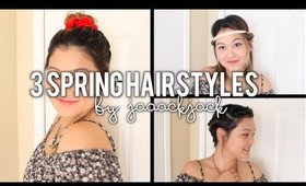 3 Spring Hairstyles | Collab with LoveChicStyling