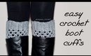 How To Crochet Easy Boot Cuffs