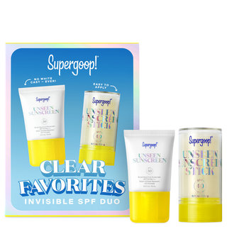 Supergoop! Clear Favorites Duo