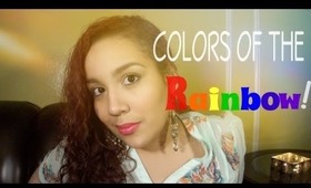 Colors of the Rainbow TAG! (PatroneBeauty)