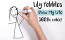 Draw My Life: My 500th Video! | Lily Pebbles