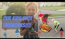 💥🇺🇸Our Kids Shot Fireworks | 4th of July Vlog