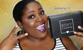 BoxyCharm Jan. 2019 Unboxing