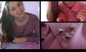 DIY: Studded Shirt!