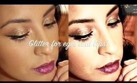 EyeKandy Glitter Lips & Ojos!