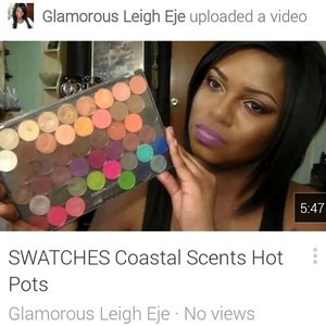 swatches on my YouTube (link in my bio) @glamorousleigheje 