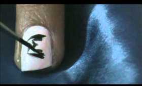 WWE Nail Design Fail !! - nail art for short nails that you should not try - easy nail designs