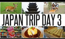 JAPAN DAY 3: HAVING FUN AT NARA DEER PARK  | WANDERLUSTYLE VLOG