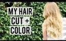 My Hair Cut + Color (summer balayage) | Kendra Atkins