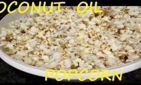 Coconut Oil Popcorn Stove top