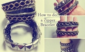 DIY: Zipper Bracelet Tutorial