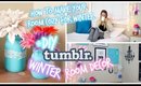 ❄ DIY Tumblr Inspired Winter Room Decor + How To Make Your Room Cozy For Winter