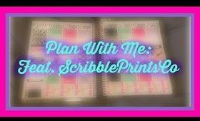 Planner Girl PWM // Feat. ScribblePrintsCo // 7BearSarah