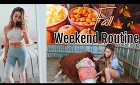 Healthy Fall Weekend Routine Vlog 2018