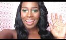 Spotlight green makeup tutorial