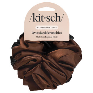 Kitsch Recycled Fabric Oversized Scrunchies