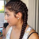 This is a fish tale braid I did on my cuzn