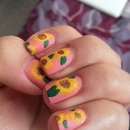Sunflower Nails