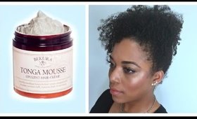 NATURAL HAIR REVIEW | NEW Bekura Beauty TONGA MOUSSE on HIGH POROSITY DRY Hair | NaturallyCurlyQ