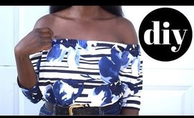 HOW TO | Make a Classic Off The Shoulder Top