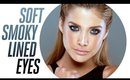 Soft Smoky Lined Eyes | Day to Night!
