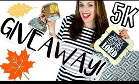 5K SUBSCRIBER GIVEAWAY 2016 OPEN | BATH & BODY WORKS, STARBUCKS & MORE!