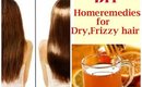 DIY homeremedies for Dry,Frizzy hair- DIY Honey Rinse for damaged hair.