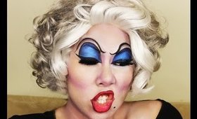 Halloween Makeup:  Disney's Ursula from the Little Mermaid