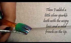 Nail Design - Wispy French Tips